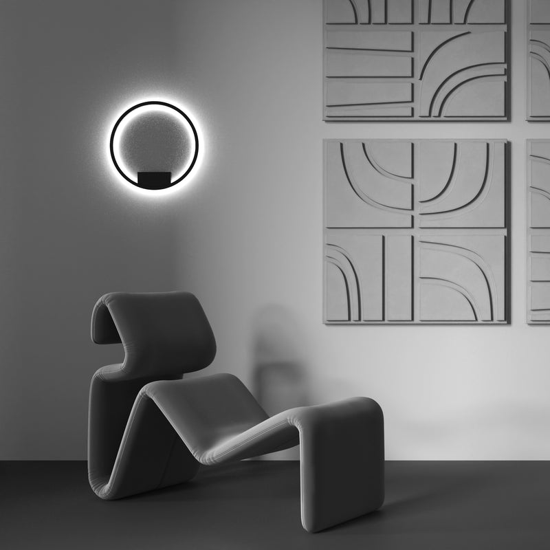 Aplica de perete Modern Negru