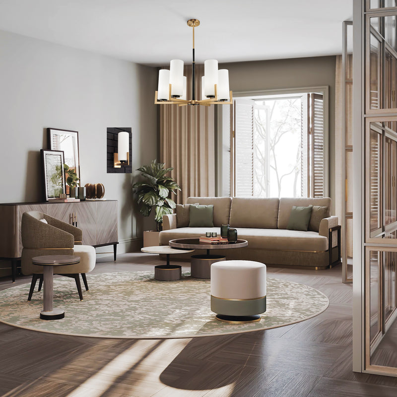 Lustra Living Maytoni Fortano Alama, 6XE27