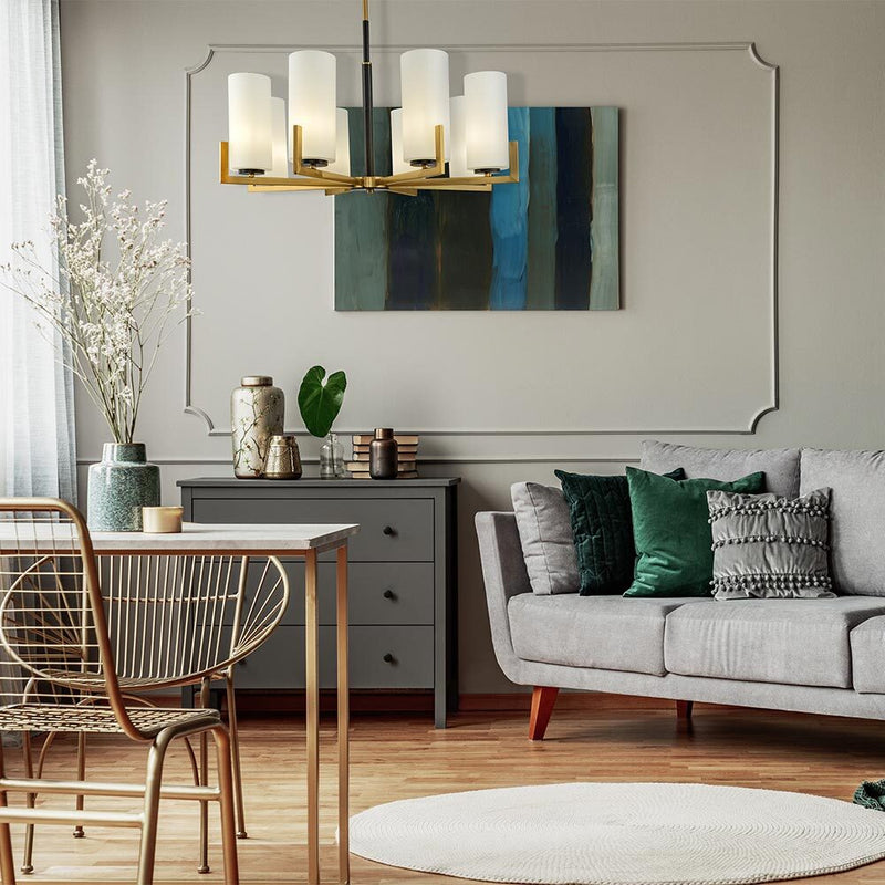 Lustra Living Maytoni Fortano Alama, 8XE27