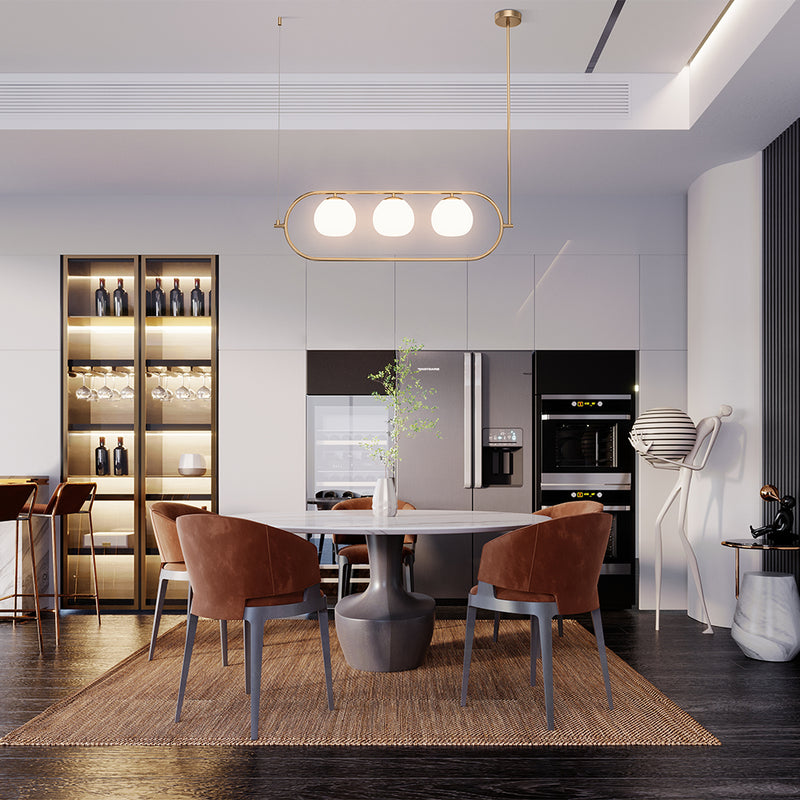 Lustra Living Maytoni Erich Alama, 3XE14