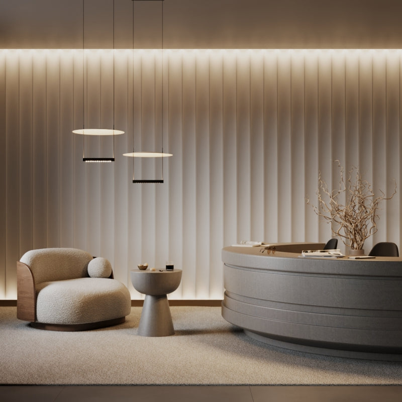Lustra Modern Negru