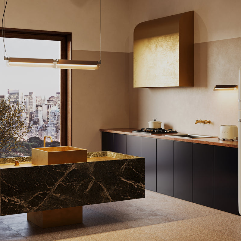 Aplica de perete Modern Negru