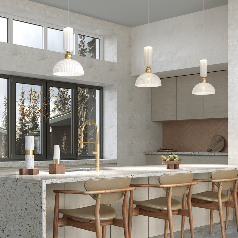 Lustra Modern Auriu