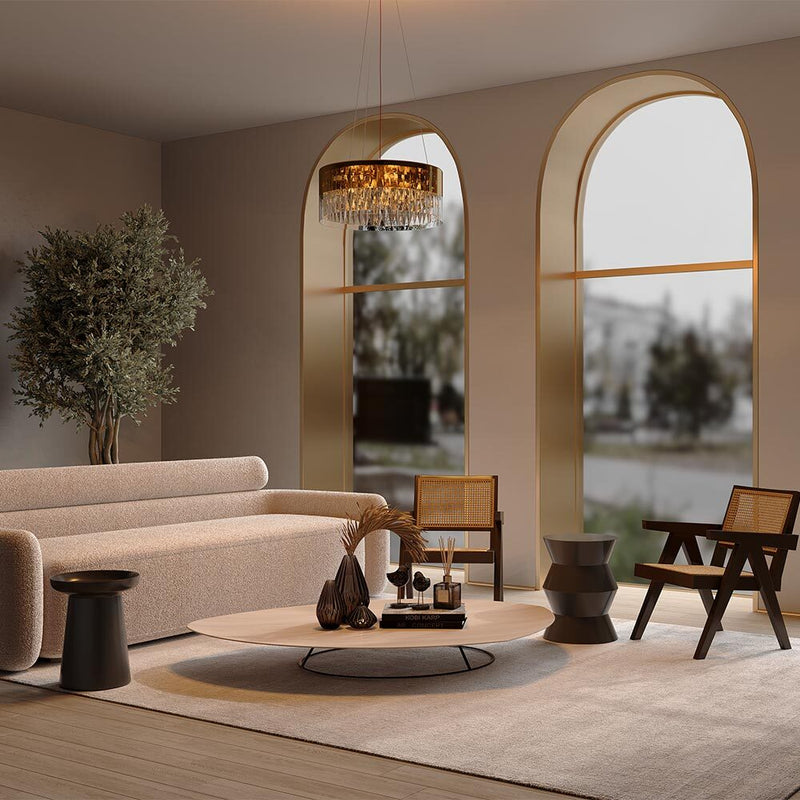 Lustra Living Maytoni Wonderland Auriu, 6XE14