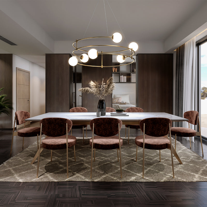 Lustra Living Maytoni Balance Auriu, 6XG9