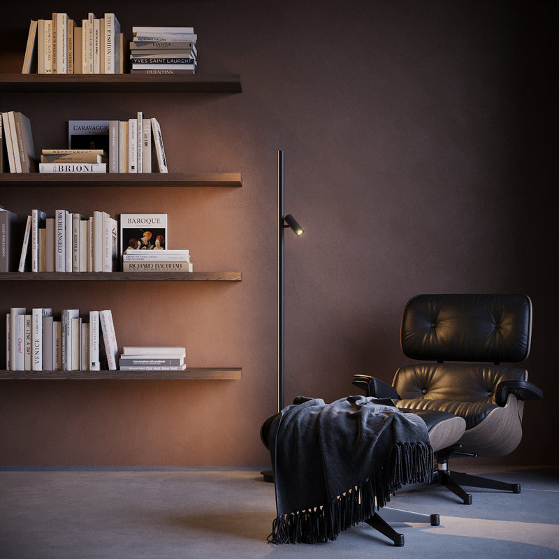 Lampadar Modern Negru