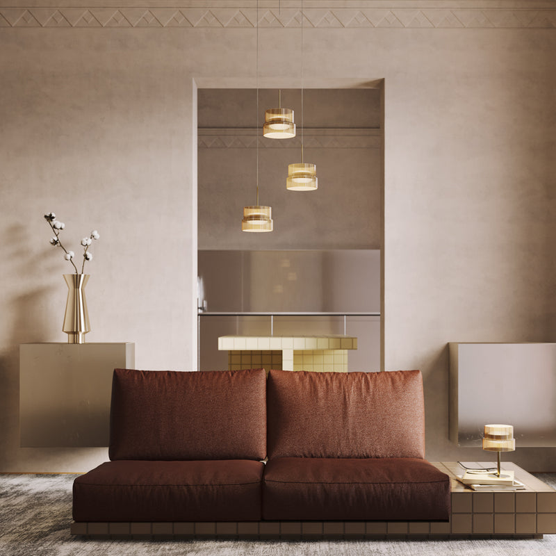 Veioza Modern Bronz