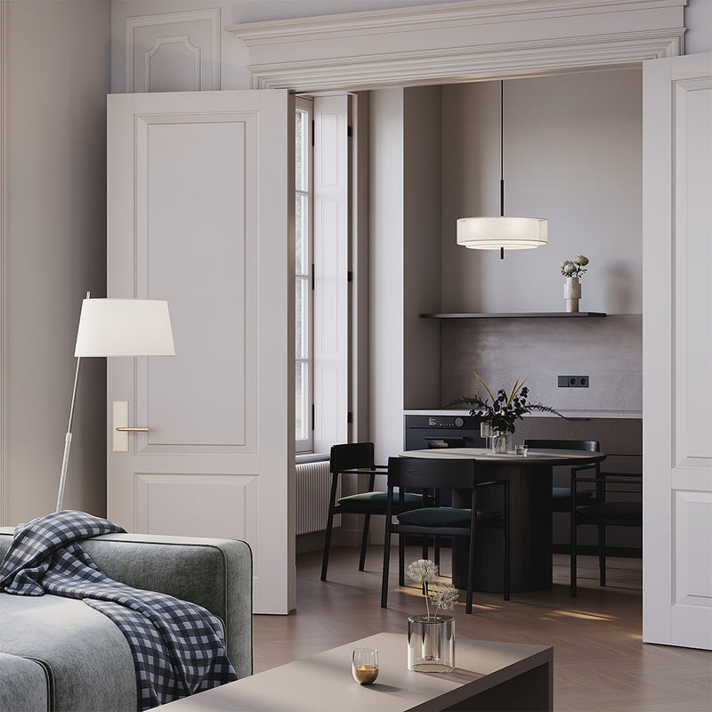 Lustra Modern Negru