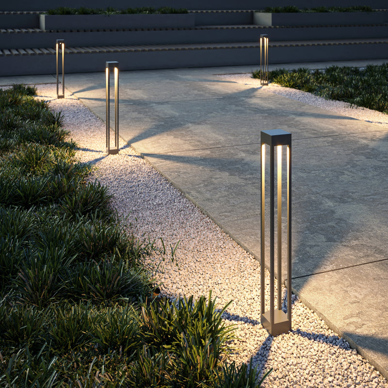 Stalp Exterior LED Maytoni Outdoor Elbe Grafit