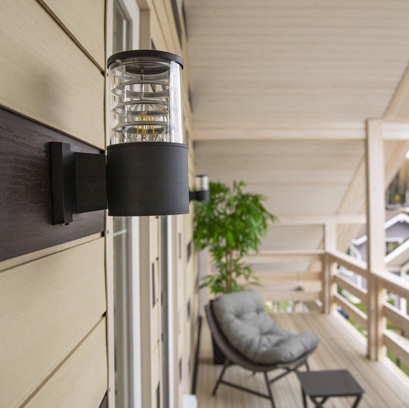 Aplica Exterior Maytoni Outdoor Bronx Negru, 1XE27