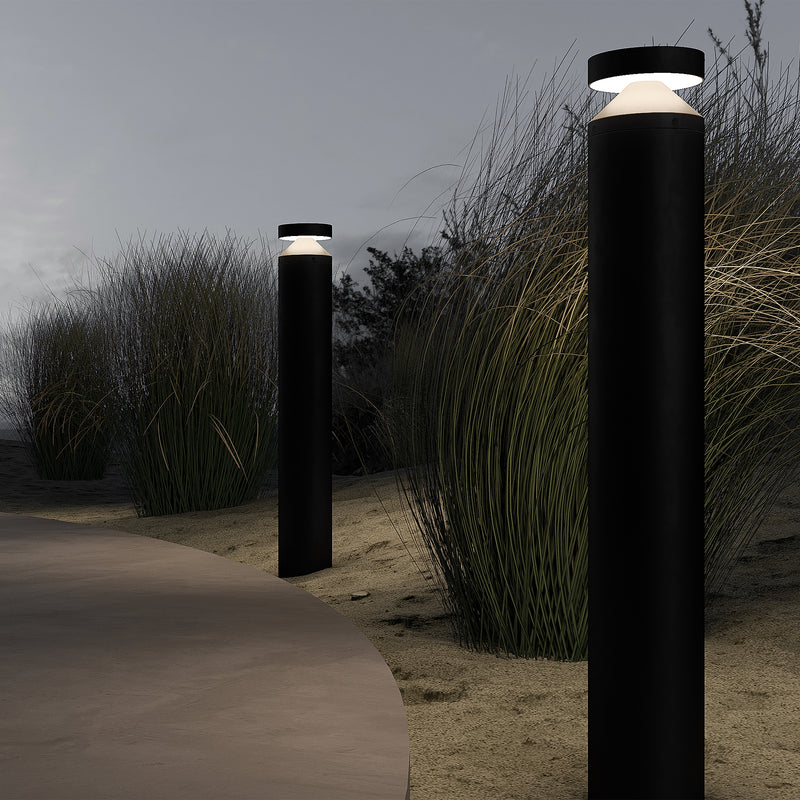 Stalp Exterior LED Maytoni Outdoor Olten, Antracit, LED 12W, 300lm 3000K