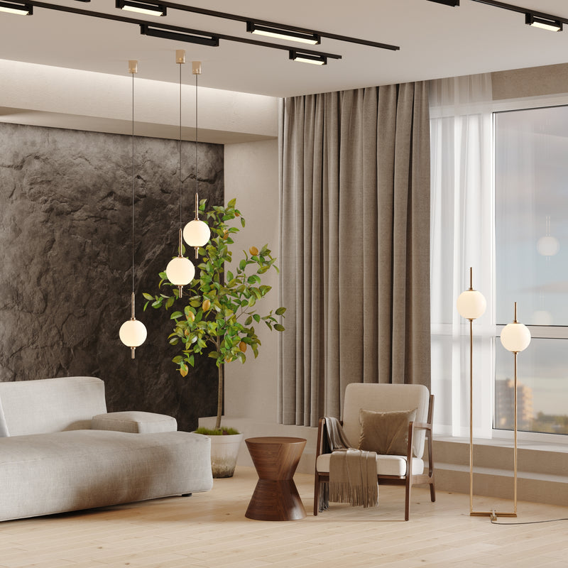 Lustra LED Maytoni Modern The Sixth Sense, Alama, LED 7W, 400lm 3000K