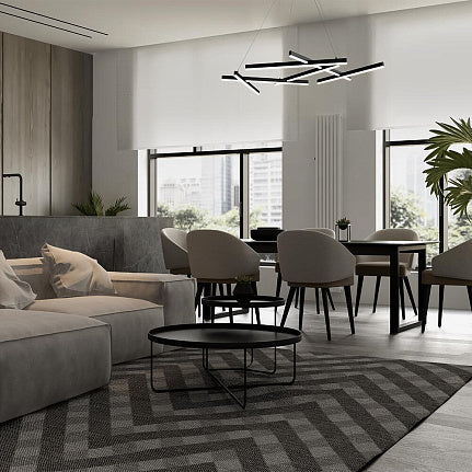 Lustra LED Maytoni Modern Line Negru 6