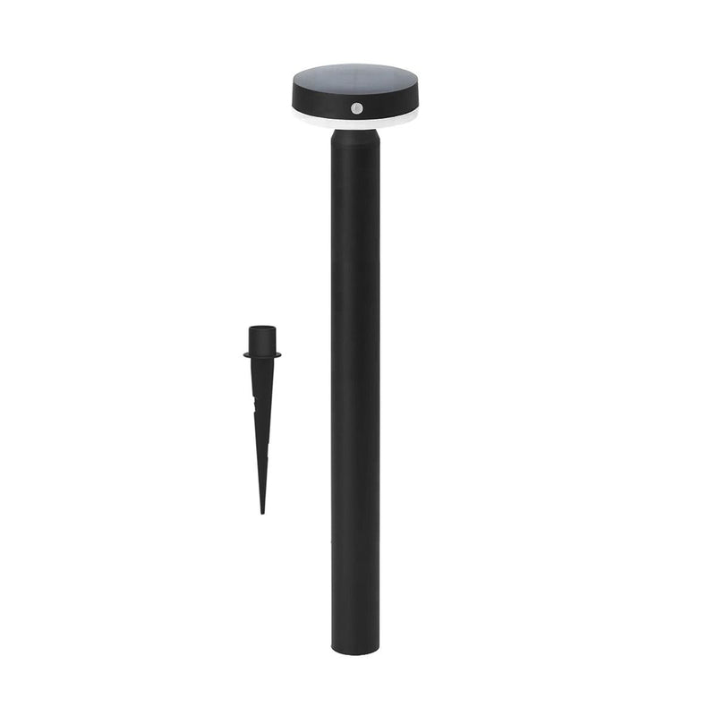 CARLI PT33613 – Stâlp solar LED tip bollard, 400 lm, 3000K, IP44, negru mat