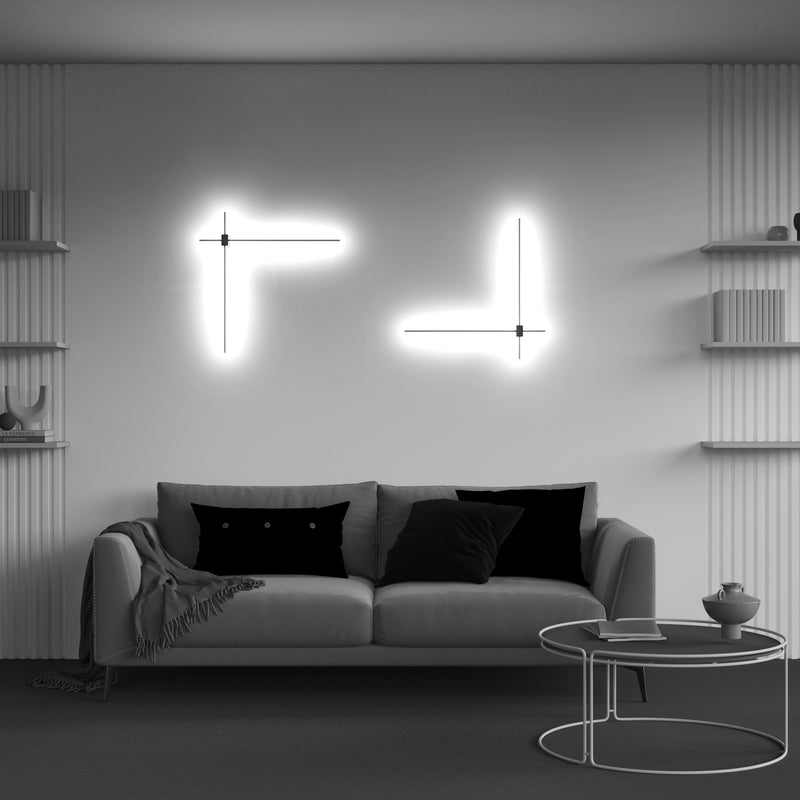 Aplica LED Iluminat Tehnic Maytoni Technical Pars Negru/Auriu
