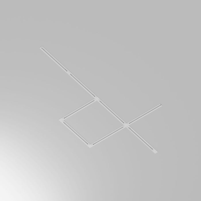 Sina incastrata cu 1 circuit Maytoni Technical Busbar trunkings Unity Alb, 2m, TRX004-112W