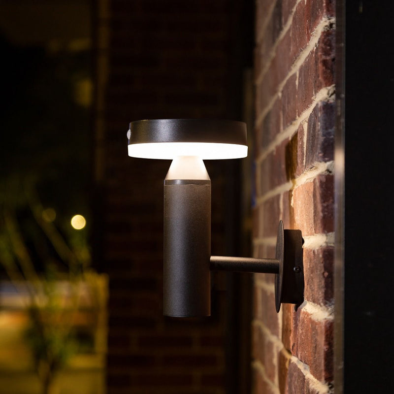 CARLI WT33611 – Aplica solară LED de exterior, 400 lm, IP44