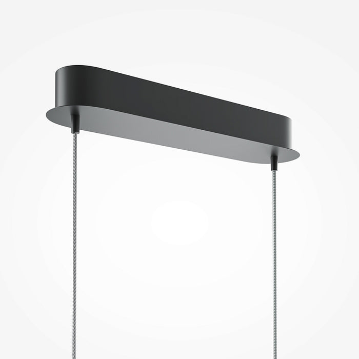 Pendul LED Curve, 15W, 980mm, Negru – Maytoni Modern