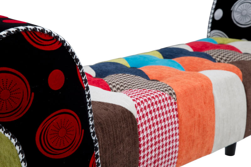 Bancheta Mauro Ferretti Imperial  102X31X54 cm, Multicolor