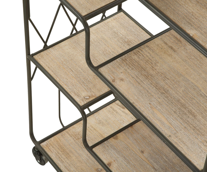 Raft Carti Mauro Ferretti Industry  75X40X182 cm, Multicolor