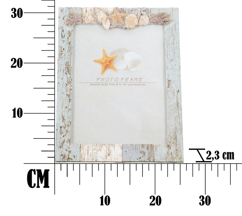Rama Foto Mauro Ferretti Shell  25,5X2,3X31,5cm, Dimensiunea Interioara  20X25 cm, Multicolor