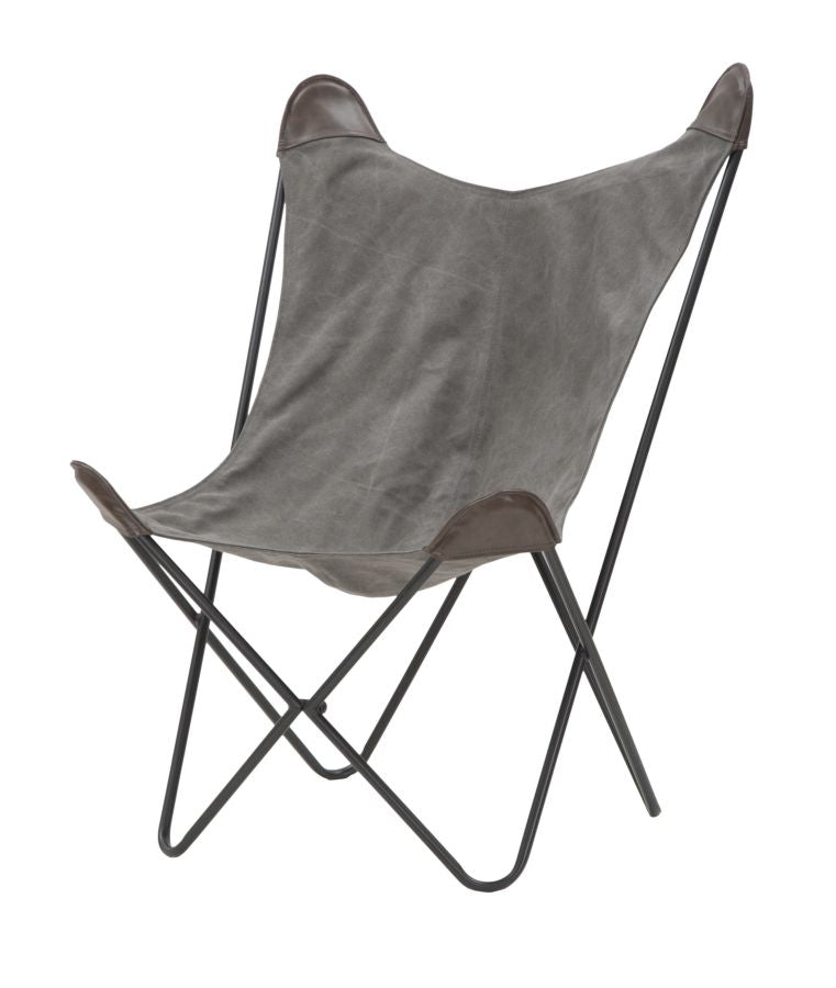 Scaun Mauro Ferretti  Montana  74X71X103 cm, Gri/ Maro