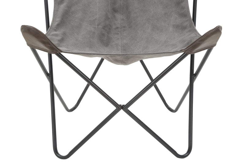 Scaun Mauro Ferretti  Montana  74X71X103 cm, Gri/ Maro