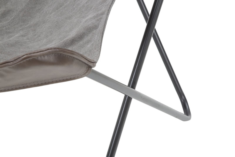 Scaun Mauro Ferretti  Montana  74X71X103 cm, Gri/ Maro