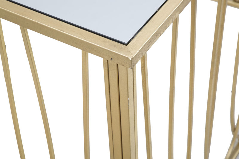 Consola Mauro Ferretti Amelie  120X43X80 cm, Auriu