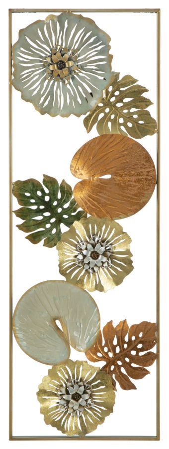 Decoratiune de Perete Mauro Ferretti Leaf A,  31,5X3X90 cm, Multicolor