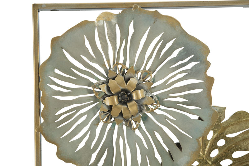 Decoratiune de Perete Mauro Ferretti Leaf A,  31,5X3X90 cm, Multicolor