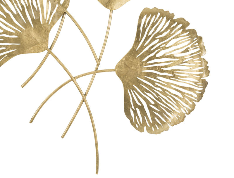 Decoratiune de Perete Mauro Ferretti  Iris Verticale  78X5,5X101 cm, Auriu
