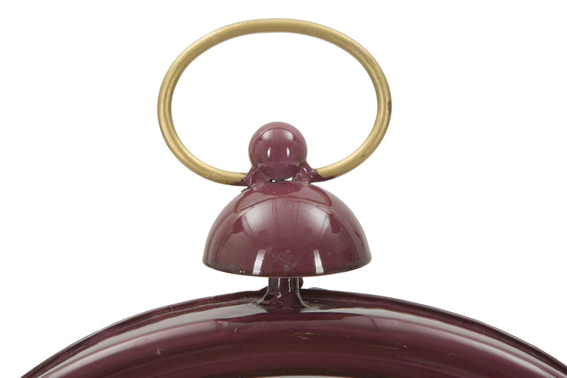 Ceas de Masa Mauro Ferretti Glam Bordeaux  28,5X5,5X33,5  cm, Visiniu / Auriu