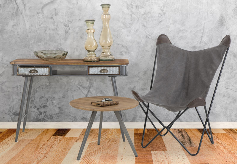 Scaun Mauro Ferretti  Montana  74X71X103 cm, Gri/ Maro
