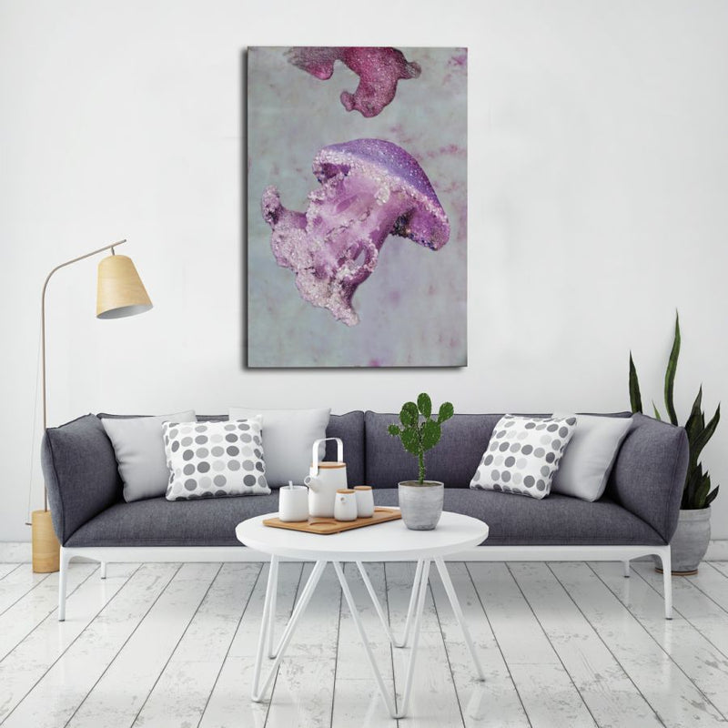 Tablou decorativ Finisat Manual Mauro Ferretti Medusa A, 80X3,8X120 cm, Multicolor