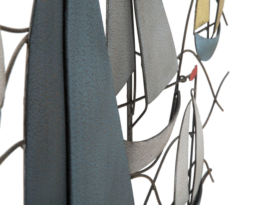 Decoratiune de Perete Mauro Ferretti Sea  114,5X3,5X62,50 cm, Multicolor