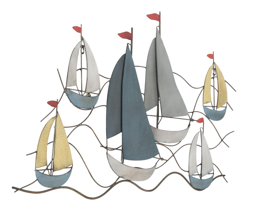 Decoratiune de Perete Mauro Ferretti Sea  114,5X3,5X62,50 cm, Multicolor