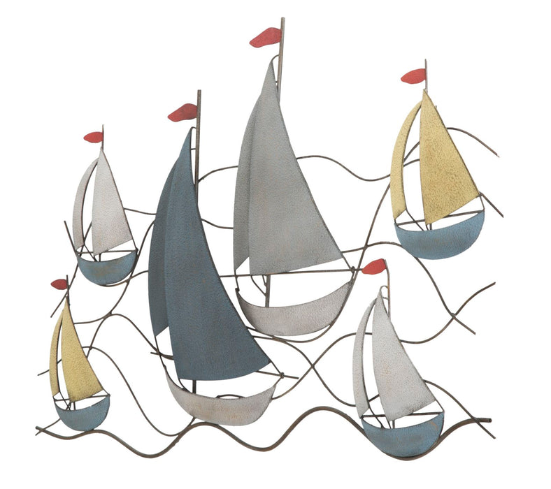 Decoratiune de Perete Mauro Ferretti Sea  114,5X3,5X62,50 cm, Multicolor