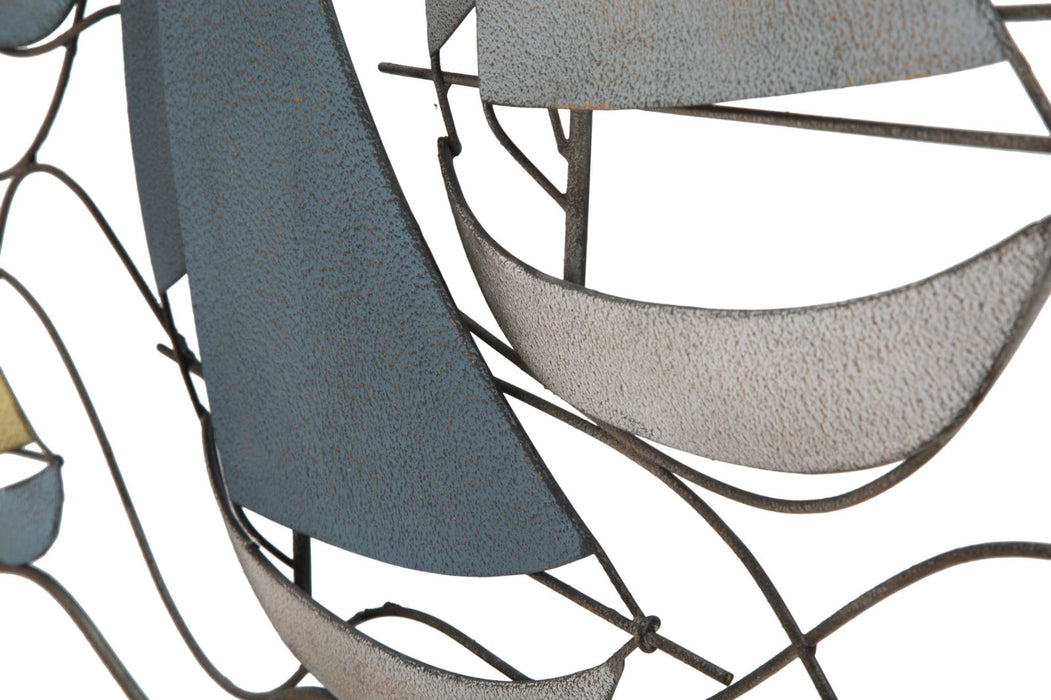 Decoratiune de Perete Mauro Ferretti Sea  114,5X3,5X62,50 cm, Multicolor