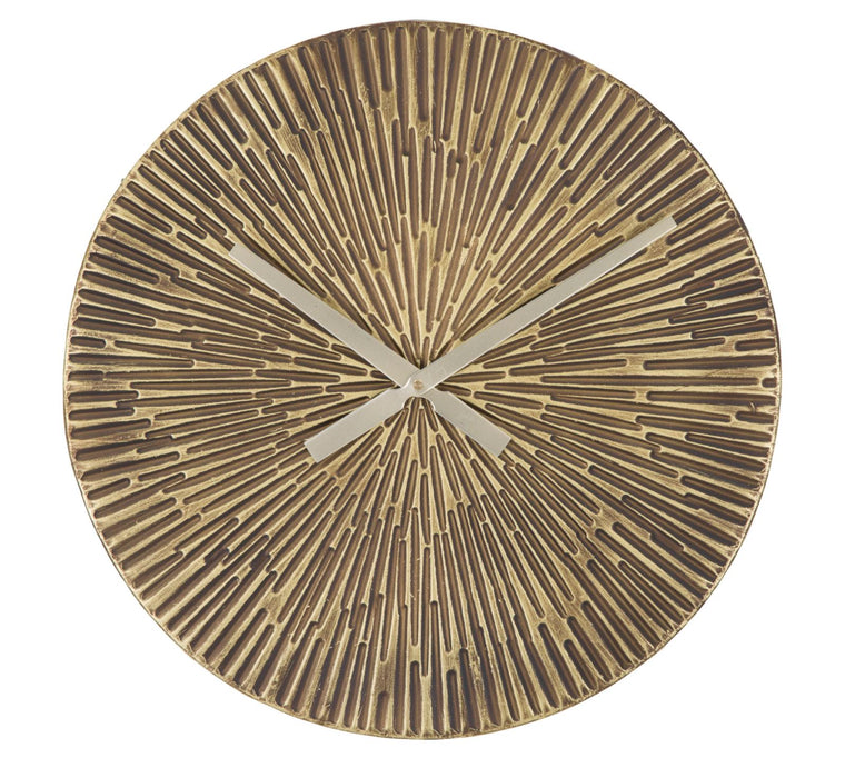 Ceas decorativ de Perete Mauro Ferretti Opis Round  Ø 50X3,5 cm, Bronz