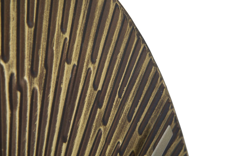Ceas decorativ de Perete Mauro Ferretti Opis Round  Ø 50X3,5 cm, Bronz