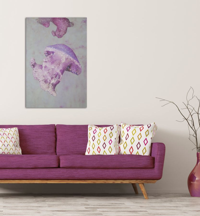 Tablou decorativ Finisat Manual Mauro Ferretti Medusa A, 80X3,8X120 cm, Multicolor