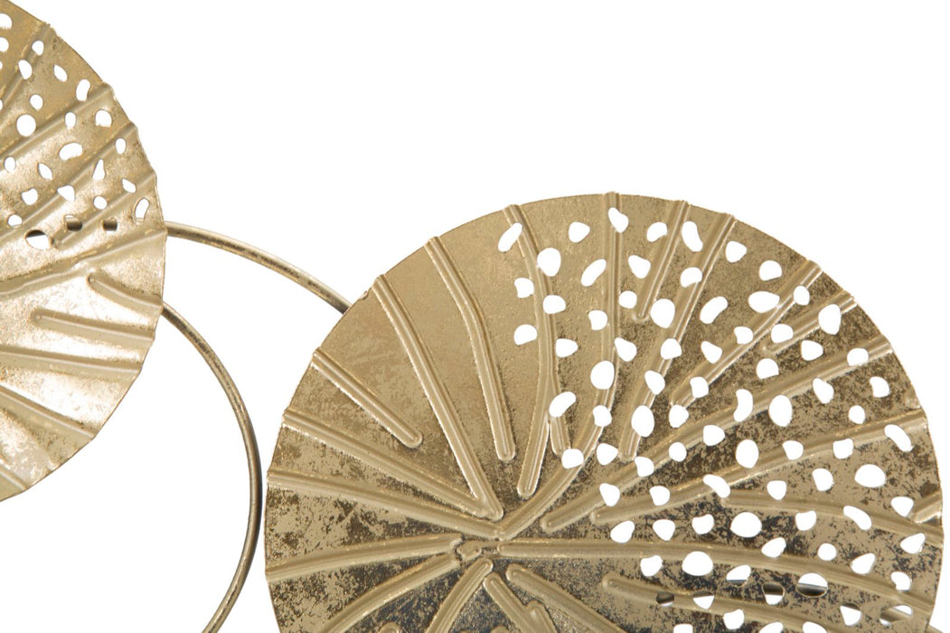 Decoratiune Panel Mauro Ferretti C Décor  56X7X43 cm, Auriu/ Negru