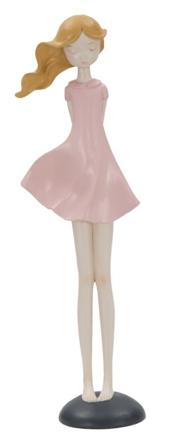 Statueta Mauro Ferretti Dolly  12X9X40,5 cm, Roz