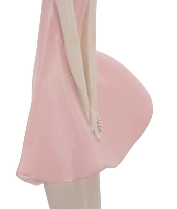 Statueta Mauro Ferretti Dolly  12X9X40,5 cm, Roz
