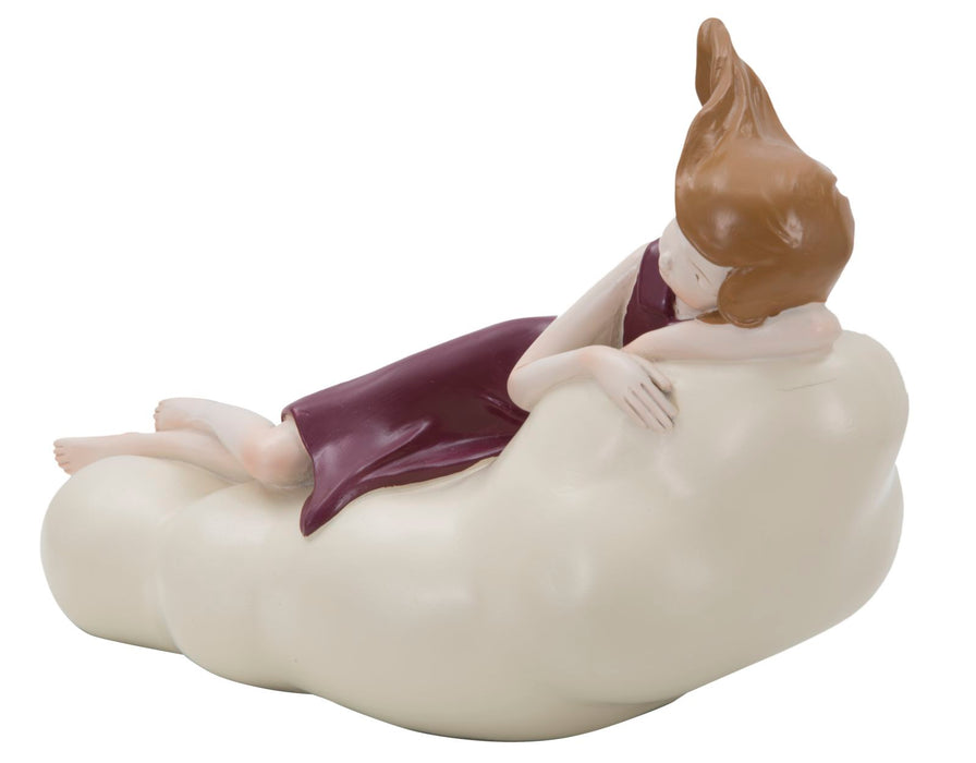 Statueta Mauro Ferretti Dolly On A Cloud  25X11X16 cm, DARK Rosu