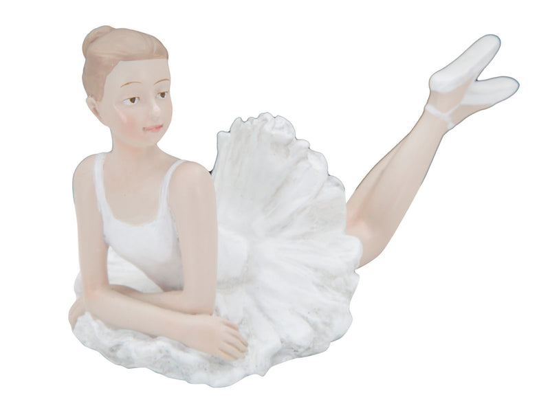 Statueta Mauro Ferretti Dancer Dicy Layng 12X7,5X11 cm, Alb