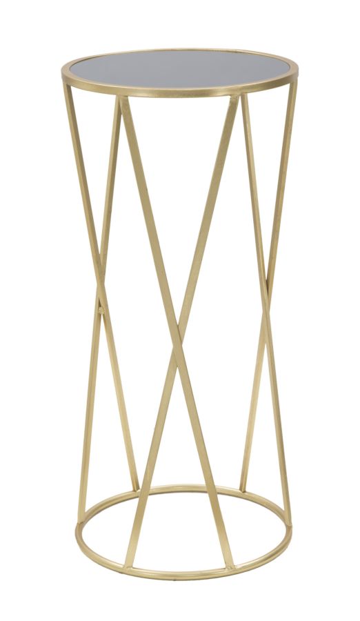 Masuta Mauro Ferretti Glam Simple  Ø 35X75 cm, Auriu