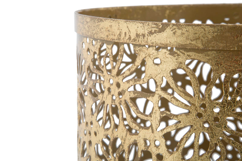 Suport Umbrele Mauro Ferretti Fiori Glam Ø  24X42 cm, Auriu