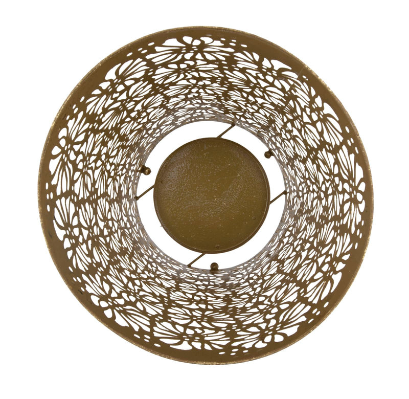 Suport Umbrele Mauro Ferretti Fiori Glam Ø  24X42 cm, Auriu